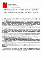 1990.05.20. Cgil. Volantino proposta Genzana per treno verde